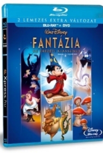 Fantázia (Blu-ray+DVD) *Magyar kiadás - Antikvár - Kiváló állapotú*