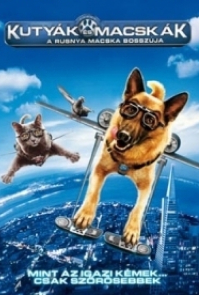 Kutyák és macskák 2. - A rusnya macska bosszúja (DVD) *Antikvár - Kiváló állapotú* 