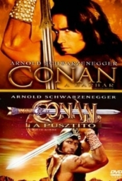 Conan, a barbár / Conan, a pusztító (2 DVD -  Szinkronizált - Twinpack) *Antikvár - Kiváló állapotú*