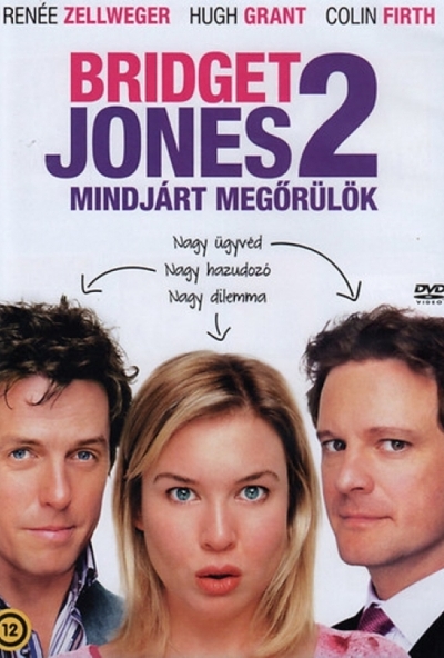 Bridget Jones naplója 2. - Mindjárt megőrülök (DVD) *Antikvár - Kiváló állapotú* 