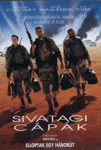 Sivatagi cápák (DVD) *Szinkronizált* *George Clooney - Mark Wahlberg - Antikvár - Kiváló állapotú*