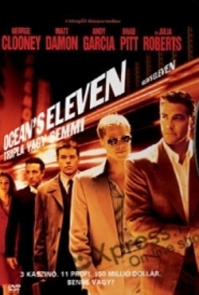 Ocean´s Eleven - Tripla vagy semmi (DVD) *A klasszikus - George Clooney - Brad Pitt - Antikvár - Kiváló állapotú*