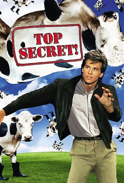 Top Secret (DVD) *Jim Abrahams - David és Jerry Zucker filmje - Wal Killmer - Antikvár - Kiváló állapotú*