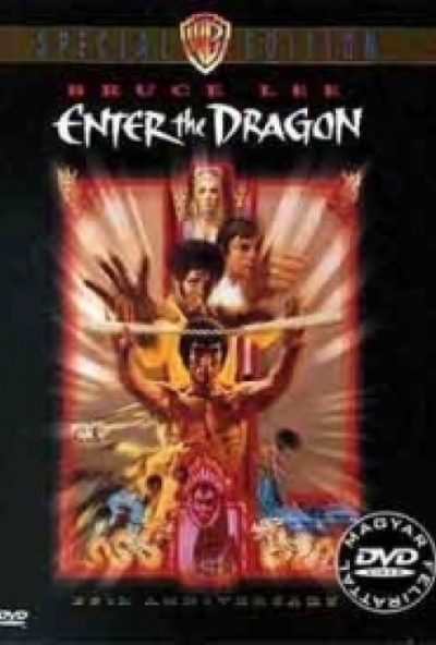 Bruce Lee - A sárkány közbelép (DVD) *Import - Magyar feliratos* *Antikvár-Kiváló állapotú*
