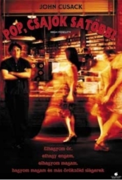 Pop, csajok satöbbi (DVD)  *John Cusack - Tim Robbins - Antikvár - Kiváló állapotú*