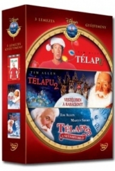 Télapu 1+2+3 (3 DVD)  (Díszdobozos) *Antikvár - Kiváló állapotú*