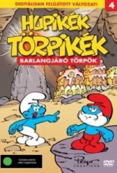 Hupikék törpikék 4. - Barlangjáró törpök (DVD) *Antikvár - Kiváló állapotú*