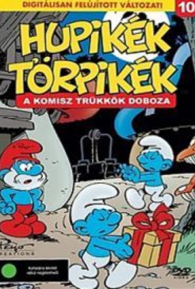 Hupikék törpikék 10. - A komisz trükkök doboza (DVD) *Antikvár - Kiváló állapotú* 