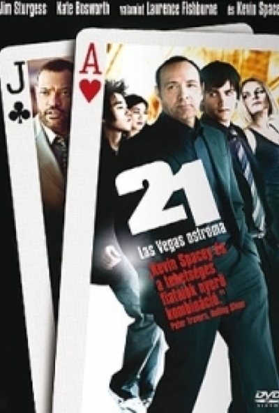 21 Las Vegas ostroma (DVD) *Kevin Spacey - Antikvár - Kiváló állapotú*