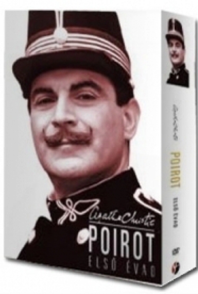 Agatha Christie-Poirot-Teljes 1. évad (4 DVD) *Antikvár-Kiváló állapotú*