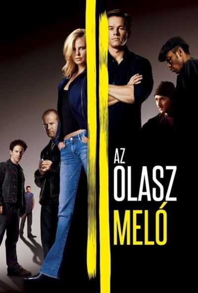 Olasz meló (DVD)  *Szinkronos* *Mark Wahlberg - Antikvár - Kiváló állapotú*