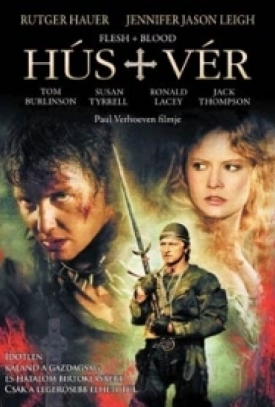 Hús és vér (DVD) (Rutger Hauer - Extra változat) *Hús + vér* *Antikvár - Kiváló állapotú* 