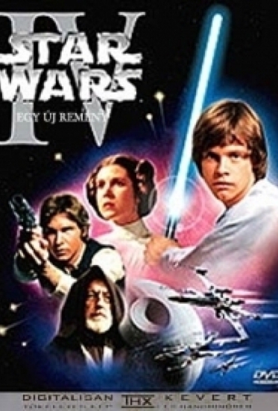 Star Wars IV -Csillagok háborúja *Egy új remény* (DVD) *Antikvár-Kiváló állapotú*