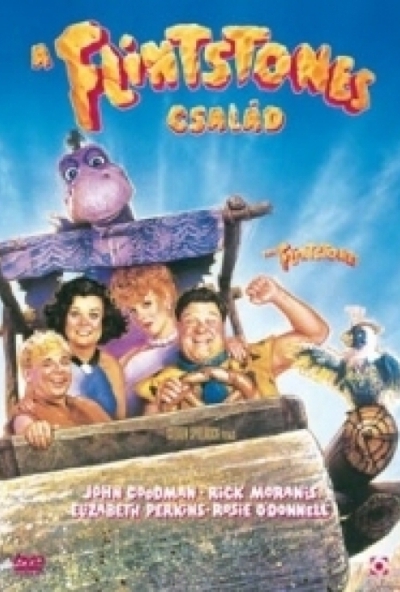 A Flintstone család 1. (DVD) *A klasszikus film - John Goodman - Elizabeth Taylor - Antikvár - Kiváló állapotú*