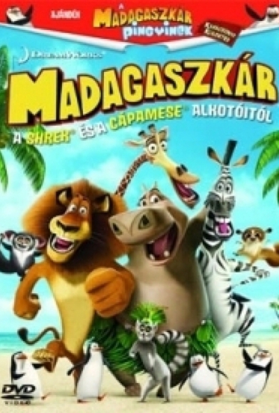 Madagaszkár (DVD) *Import - Magyar szinkronnal* *Antikvár-Kiváló állapotú*