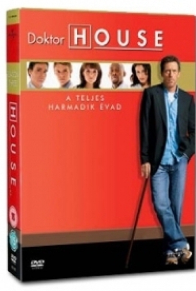 Doktor House 3. Évad (6 DVD)  *Antikvár-Kiváló állapotú*