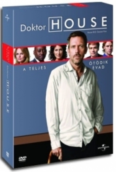 Doktor House 5. Évad (6 DVD)  *Antikvár-Kiváló állapotú*
