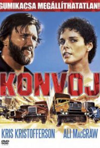 Konvoj (DVD) *Kris Kristoferson - Ali MacGraw -  1978 - Antikvár - Kiváló állapotú*