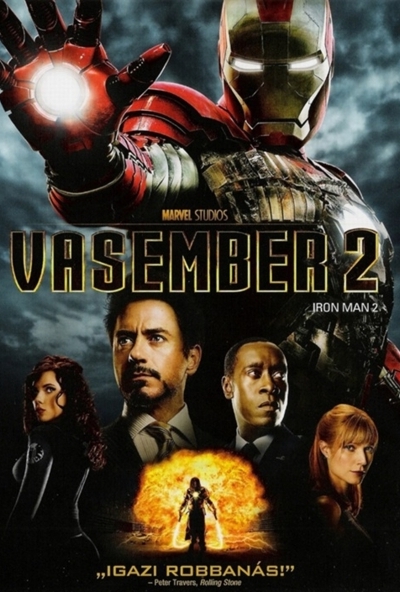 Iron Man - A Vasember 2. (DVD) *Magyar kiadás - Antikvár - Kiváló állapotú*