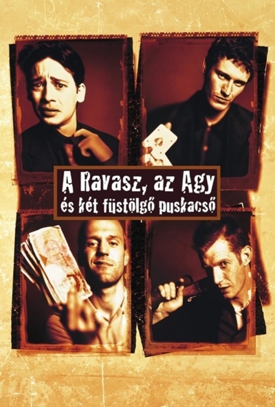 A Ravasz, az Agy és két füstölgő puskacső  (DVD) *Szinkronizált - Guy Ritchie filmje - Antikvár - Kiváló állapotú*