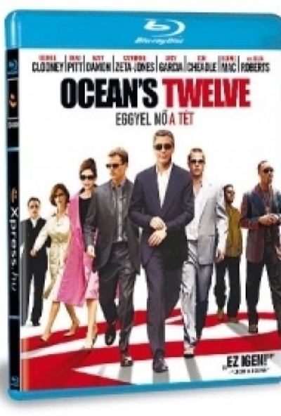 Oceans Twelve - Eggyel nő a tét (Blu-ray) *Magyar kiadás - Antikvár - Kiváló állapotú*