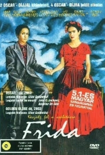 Frida (DVD) *Salma Hayek - Antikvár - Kiváló állapotú* 