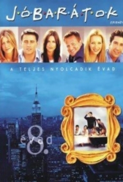 Jóbarátok - 8. évad (3 DVD) *Antikvár - Kiváló állapotú*