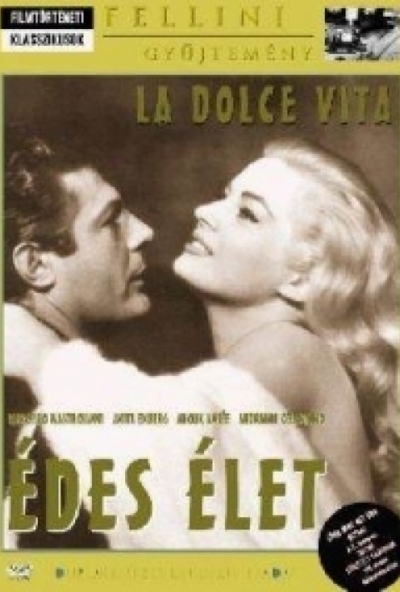 Fellini - Édes élet (DVD) *Marcello Mastroianni - Anita Ekberg - Antikvár - Kiváló állapotú*