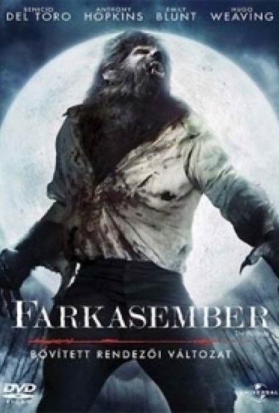 Farkasember (DVD) *Benicio Del Toro - Anthony Hopkins - Antikvár - Kiváló állapotú*