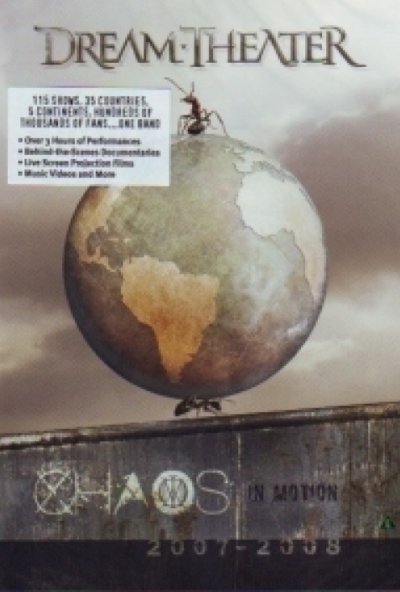 Dream Theater-Chaos in motion2007-2008 (2 DVD) *Antikvár - Kiváló állapotú*