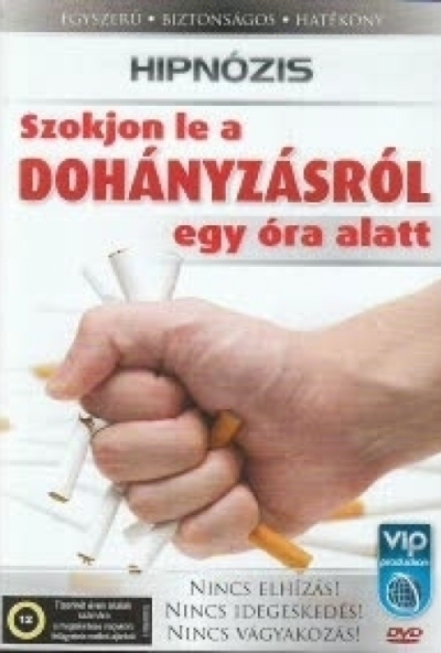 Hipnózis-Szokjon le a dohányzásról 1 óra alatt (DVD) *Antikvár - Kiváló állapotú*