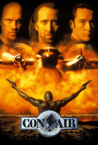 Con Air - A fegyencjárat (DVD) *Szinkronizált - Nicolas Cage, John Malkovich - Antikvár - Kiváló állapotú*