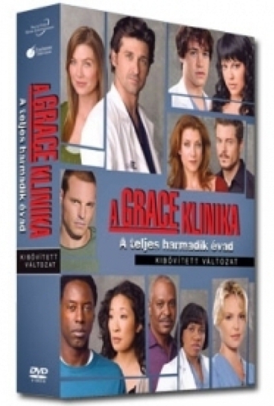 A Grace klinika - 3. évad (7 DVD) *Antikvár - Kiváló állapotú*
