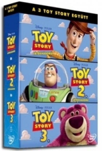 Toy Story trilógia (3 DVD)  *Antikvár - Kiváló állapotú*