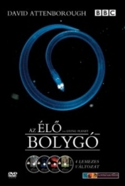 David Attenborough - Az élő bolygó (4 DVD) *Antikvár - Kiváló állapotú* 	