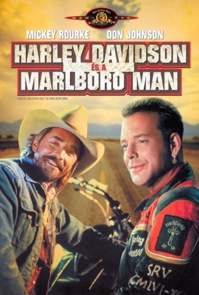 Harley Davidson és a Marlboro Man (DVD) *Szinkronizált*  *Mickey Rourke - Don Johnson - Antikvár - Kiváló állapotú*