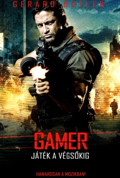 Gamer - Játék a végsőkig (DVD) *Gerard Butler - Antikvár - Kiváló állapotú* 