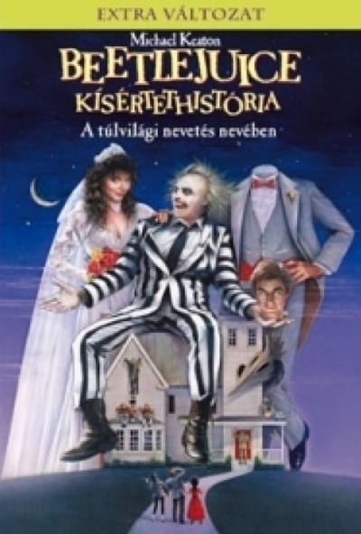 Beetlejuice (DVD) (Kísértethistória) *Szinkronizált - Antikvár - Kiváló állapotú*
