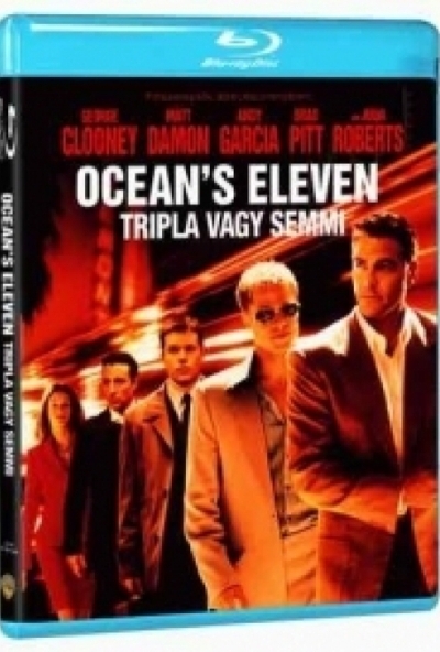 Ocean's Eleven - Tripla vagy semmi (Blu-ray) *Magyar kiadás - Antikvár - Kiváló állapotú* 