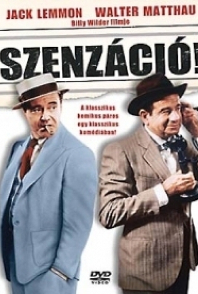 Szenzáció! (DVD) *Walter Matthau - Jack Lemmon - Antikvár - Kiváló állapotú*
