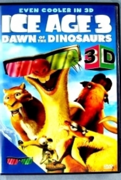 Jégkorszak 3 - A dínók hajnala + 3D Szeműveg 3 db (DVD) *Antikvár - Kiváló állapotú*