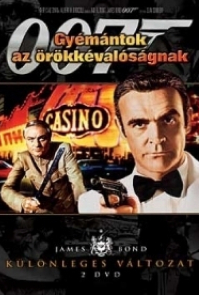 James Bond 07. - Gyémántok az örökkévalóságnak (DVD) *Antikvár - Kiváló állapotú*