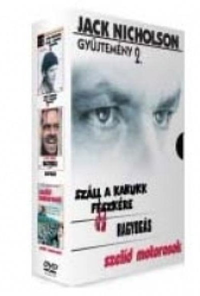 Jack Nicholson Gyűjtemény 2. Klasszikusok (száll a kakukk fészkére, Ragyogás, Szelíd motorosok) (DVD)