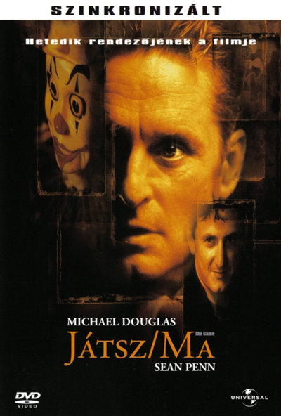 Játsz/Ma (DVD) *Michael Douglas - Sean Penn - Antikvár - Kiváló állapotú*