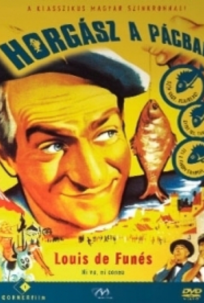 Horgász a pácban (DVD)  *Louis de Funés - Antikvár - Kiváló állapotú* 	