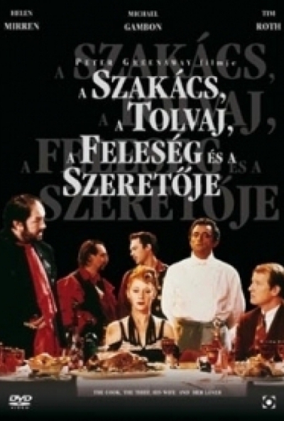 A szakács, a tolvaj, a felesége és a szeretője (DVD) *Antikvár - Kiváló állapotú*