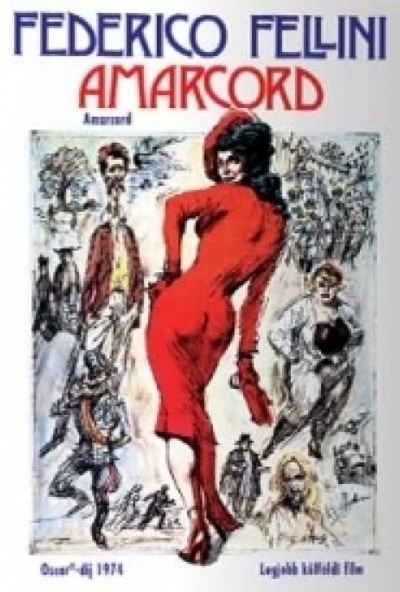 Amarcord (DVD) *Fellini klasszikusa* *Antikvár - Kiváló állapotú*