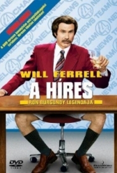 A Híres Ron Burgundy legendája (DVD) *Antikvár - Kiváló állapotú*