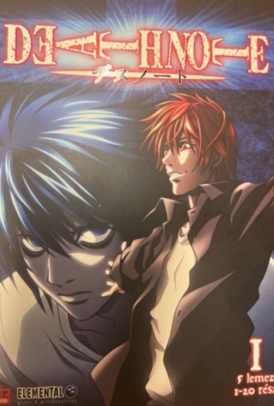 Death Note I. 1-20. rész (5 DVD) *Szinkronizált - Digipack - Diszdobozos - Antikvár - Kiváló állapotú*