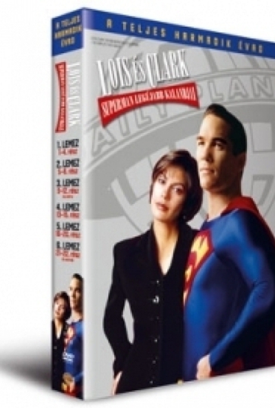 Lois és Clark: Superman legújabb kalandjai - A teljes harmadik évad (6 DVD) *Antikvár - Kiváló állapotú*